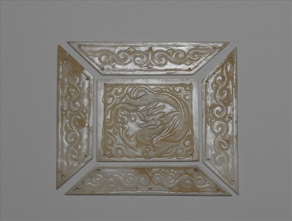 禪地玉冊玉匱嵌片