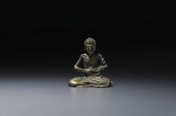 銅鎏金釋迦牟尼佛坐像- 故宮