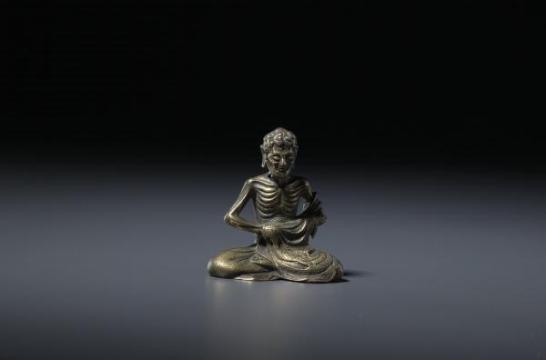 銅鎏金釋迦牟尼佛坐像- 故宮