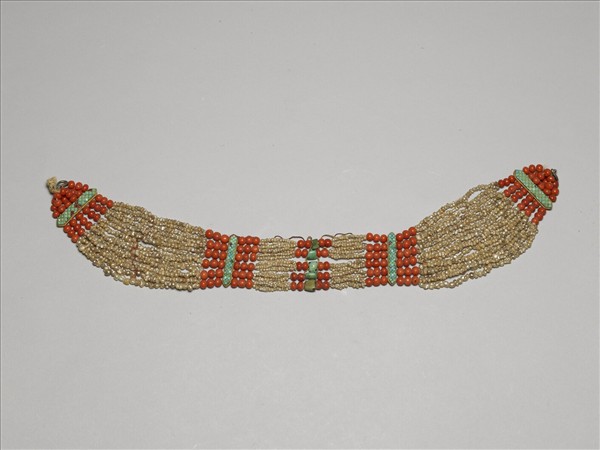 珊瑚松石米珠垂掛