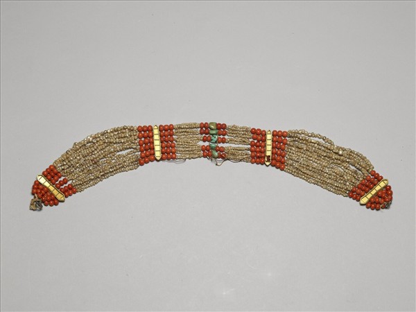 珊瑚松石米珠垂掛