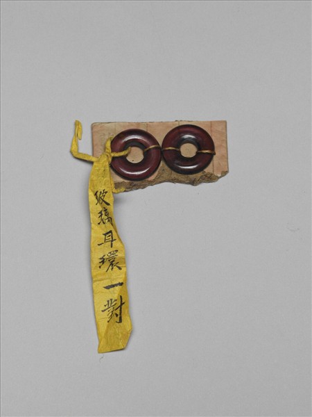 玻璃耳環（一對）