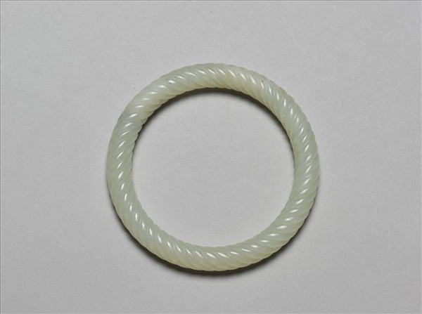 玉絞絲紋鐲
