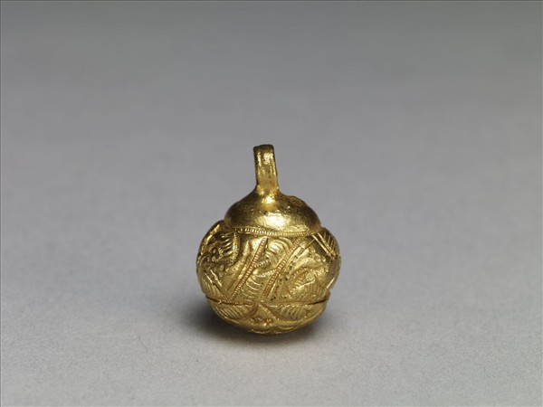 銅鍍金蝙蝠紋鈕子