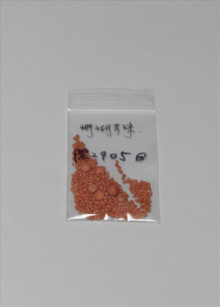 珊瑚喜字小腰結