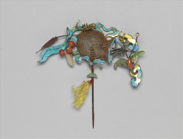 鎏金纍絲豐稔簪