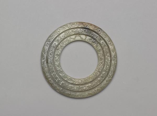 玉「天地人」三連環