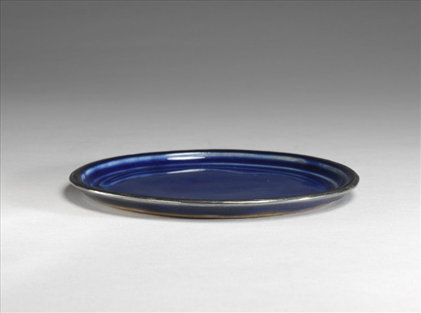霽青描金盤