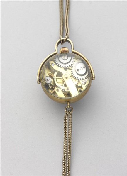 西洋球面玻璃懷錶