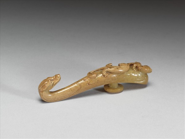 獸紋玉帶鉤