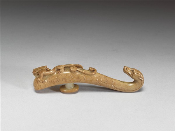 獸紋玉帶鉤