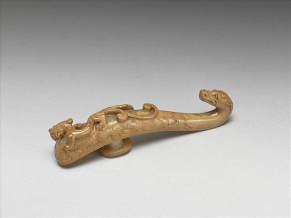 獸紋玉帶鉤