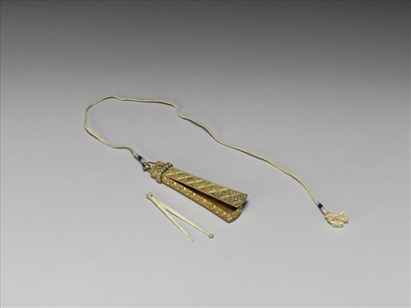 鍍金嵌綠松石盒