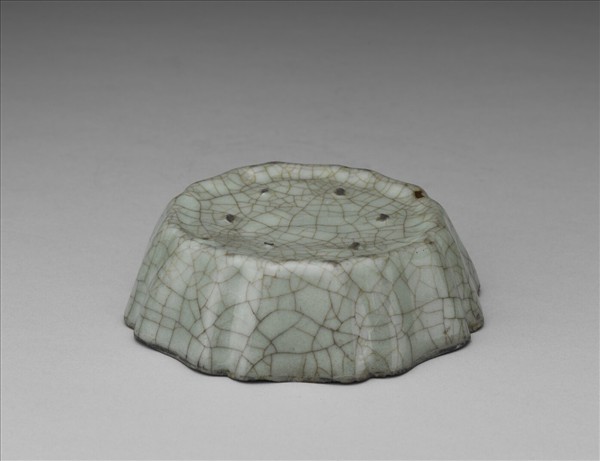 官窯 青瓷花式洗