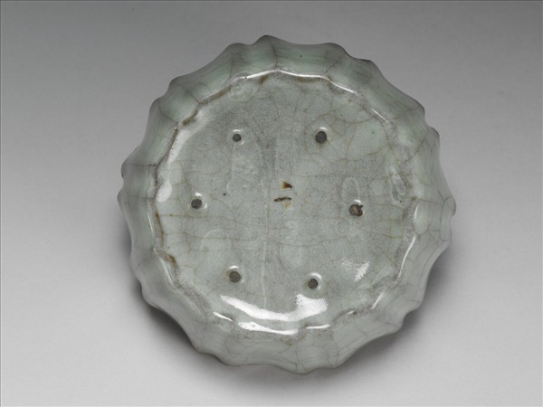 官窯 青瓷花式洗