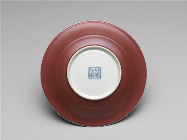 琺瑯彩課子圖碟