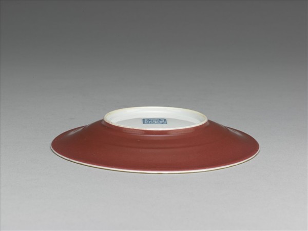 琺瑯彩課子圖碟