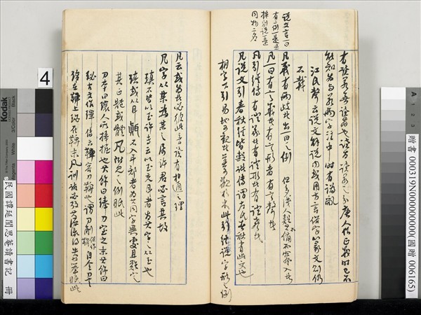 民國譚延闓思菴讀書記　冊