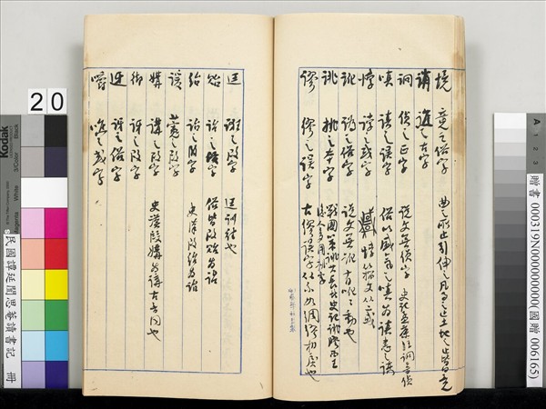 民國譚延闓思菴讀書記　冊