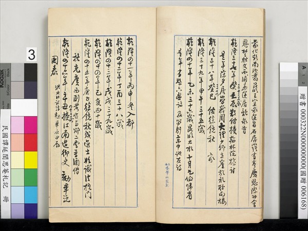 民國譚延闓思菴劄記　冊