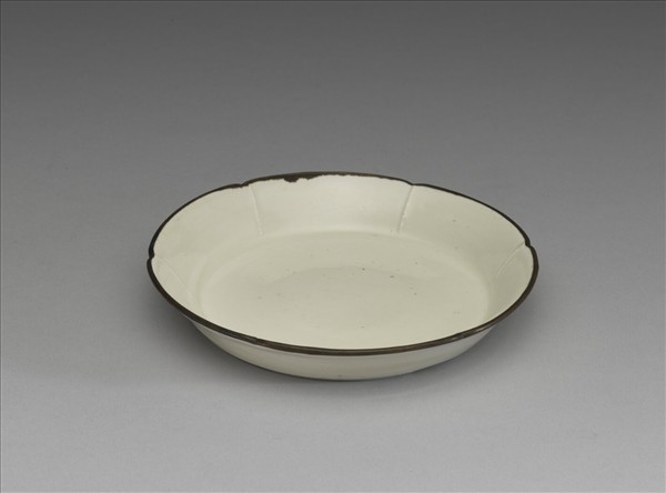 定窯 白瓷葵花式洗