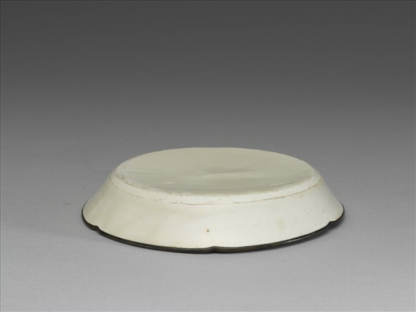 定窯 白瓷葵花式洗