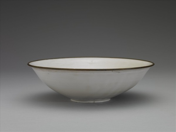 定窯 劃花雙鳧碗