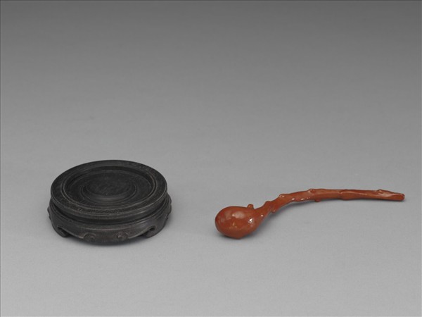 綠彩紅龍水盛及水匙