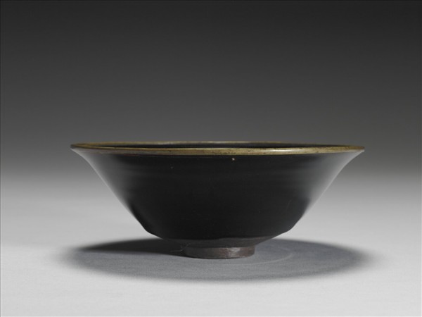 建陽窯 烏金釉碗