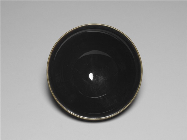 建陽窯 烏金釉碗