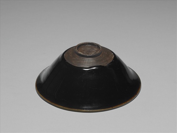 建陽窯 烏金釉碗