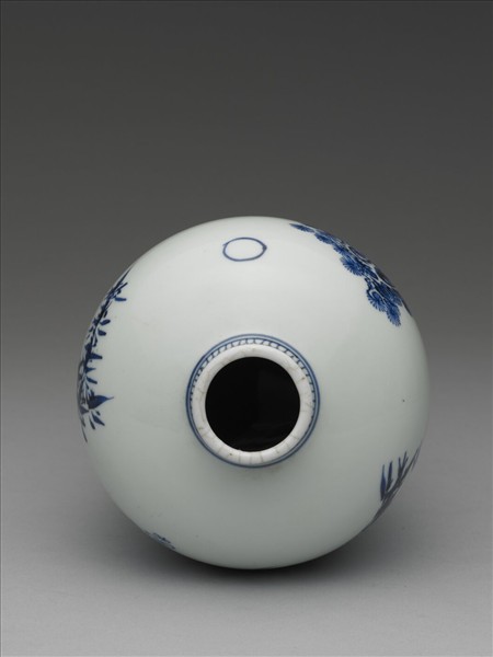 青花歲寒三友圖梅瓶