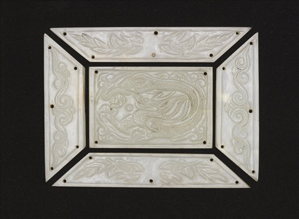 禪地玉冊玉匱嵌片