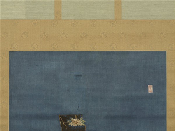 清乾隆繡三星圖　軸