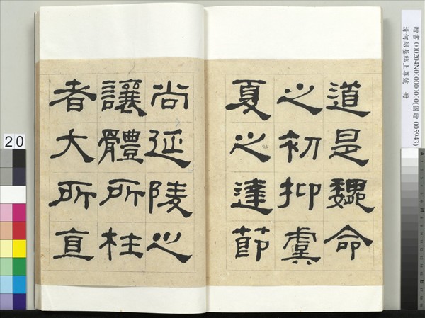 清何紹基臨上尊號　冊