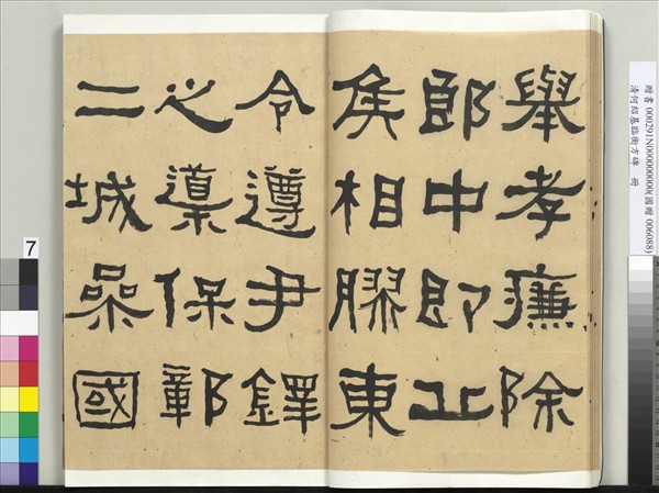 清何紹基臨衡方碑　冊