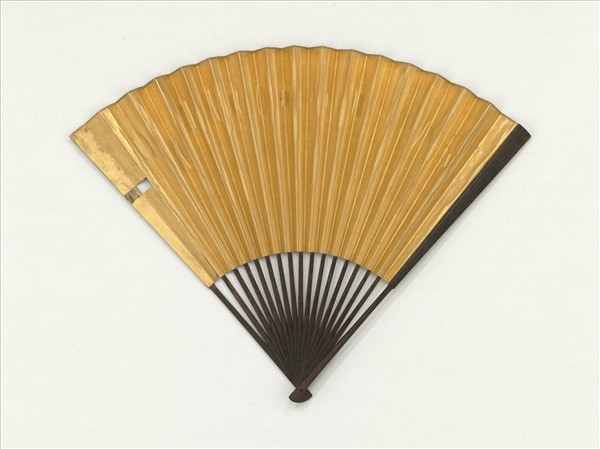 明仇英畫蓬萊圖　成扇