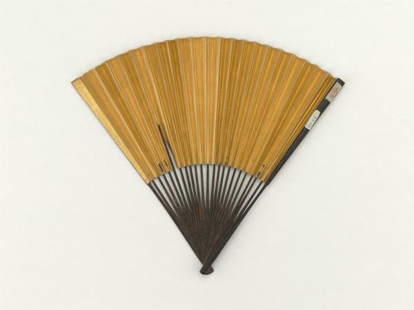 明文徵明畫函關秋霽　成扇