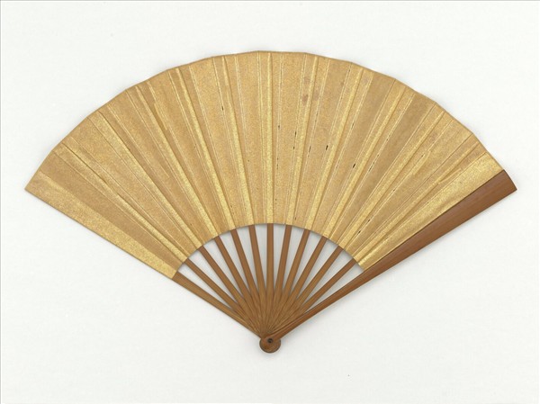 明周之冕畫芙蓉山鳥　成扇