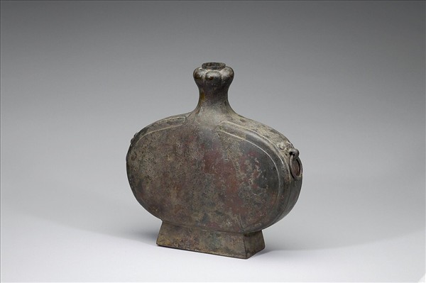 獸環扁壺
