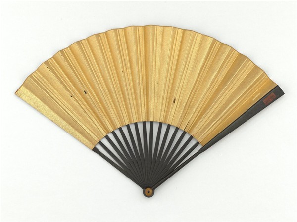 明李流芳畫平岡茆屋　成扇