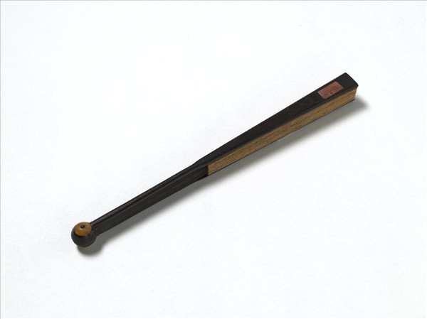 明李流芳畫平岡茆屋　成扇