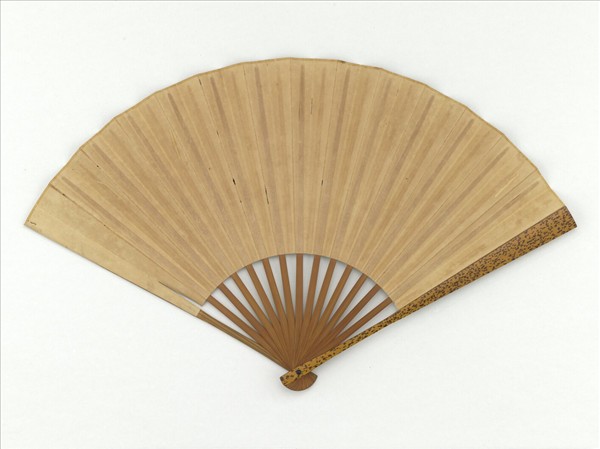 明曹羲畫子久筆意　成扇