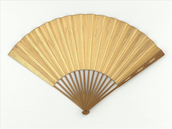 明袁尚統畫仿梅道人　成扇