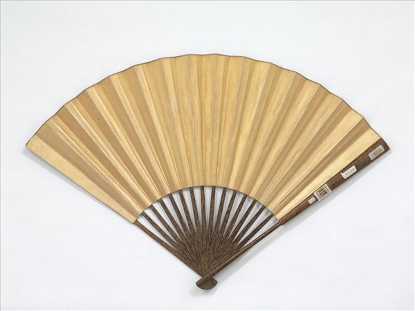 明董其昌書臨十七帖　成扇