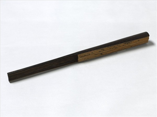 明唐寅畫松竹山莊　成扇