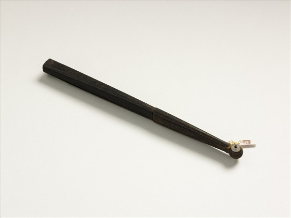 清彭元瑞書乾隆御製家鶴詩等二首　成扇