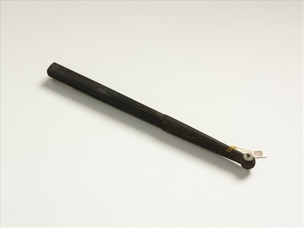 清彭元瑞書乾隆御製戲題鶴詩等三首　成扇