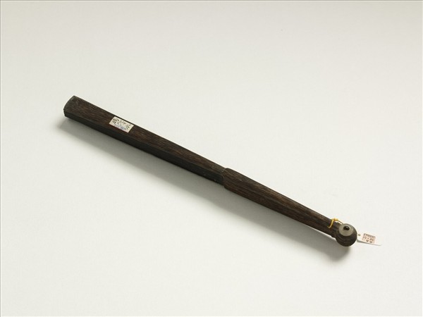 清于敏中書乾隆御製兩朱閣等樂府詩二首　成扇