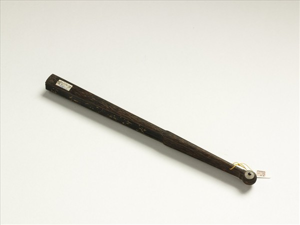 清于敏中書乾隆御製詠芍藥三首　成扇